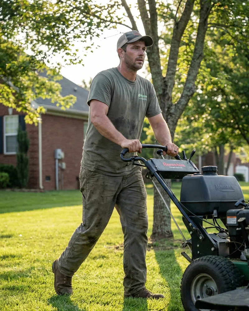 Drew Vining, Owner of Vining's Lawn Care
